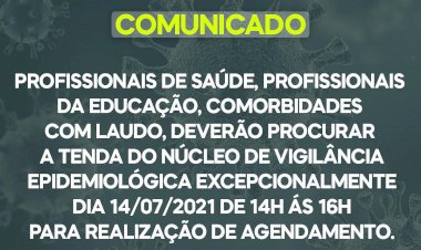 A prefeitura de Caldas Novas informa que os grupos prioritários