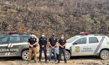 PCGO conclui inquéritos e indicia quatro pessoas por incêndios na Chapada dos Veadeiros - GO