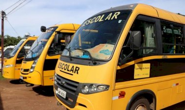Transporte escolar é preparado para início das aulas em Caldas Novas