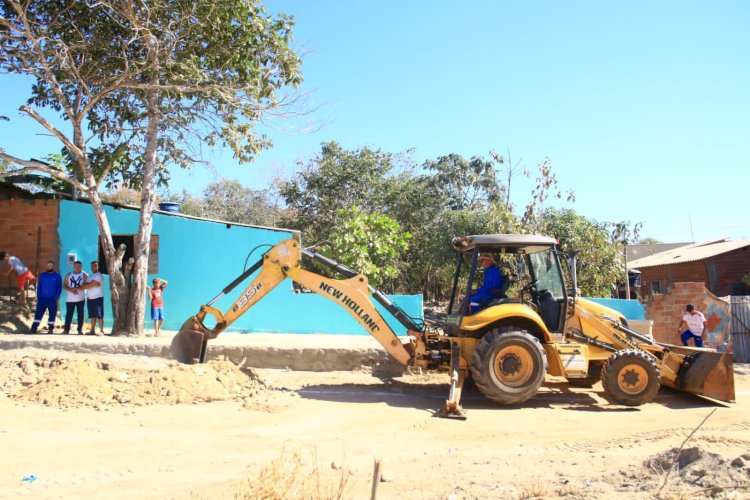 Prefeitura de Caldas Novas lança obra de construção de rede de água tratada em setor abastecido há mais de 15 anos por caminhão-pipa
