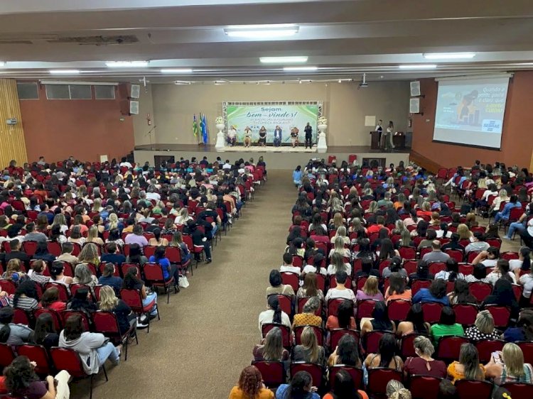 Secretaria Municipal de Educação realiza evento de abertura oficial do II semestre letivo, em Caldas Novas