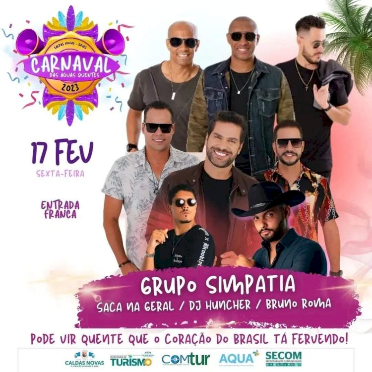 Carnaval 2023: confira a programação diversa deste ano em Caldas Novas