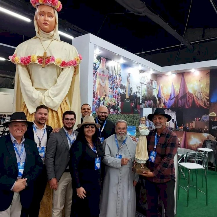 16ª edição da  ExpoCatólica (SP): Caldas Novas apresentou os festejos do Santuário Nossa Senhora da Salete