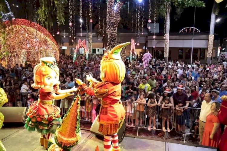 Prefeitura de Caldas Novas, abre o 'Natal das Águas Quentes'