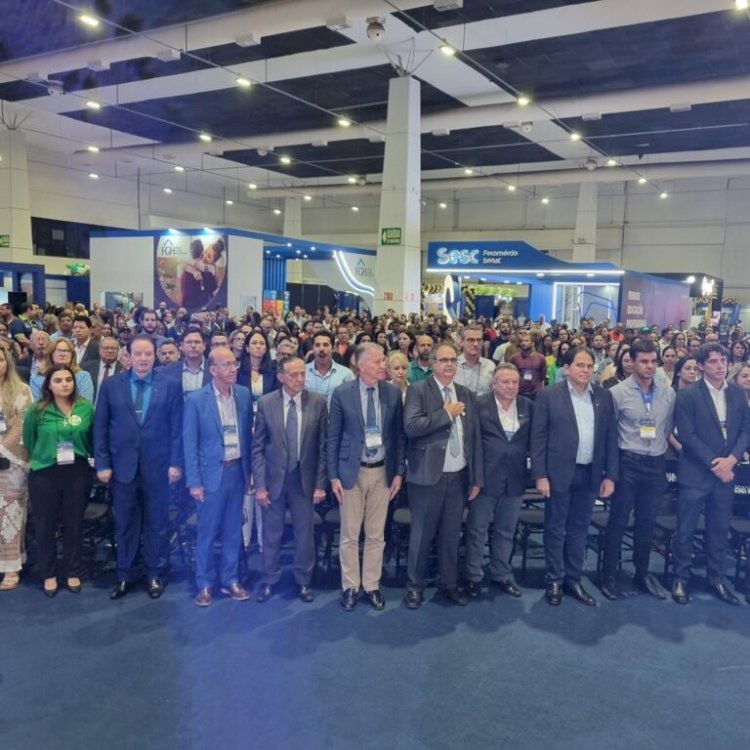 Deputado Rubens Otoni prestigia Abertura da 2ª Edição da ExpoFecomércio 2024
