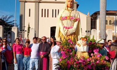 Com fé e união, fiéis celebram a 22ª Romaria em honra a Nossa Senhora da Salette, em Caldas Novas