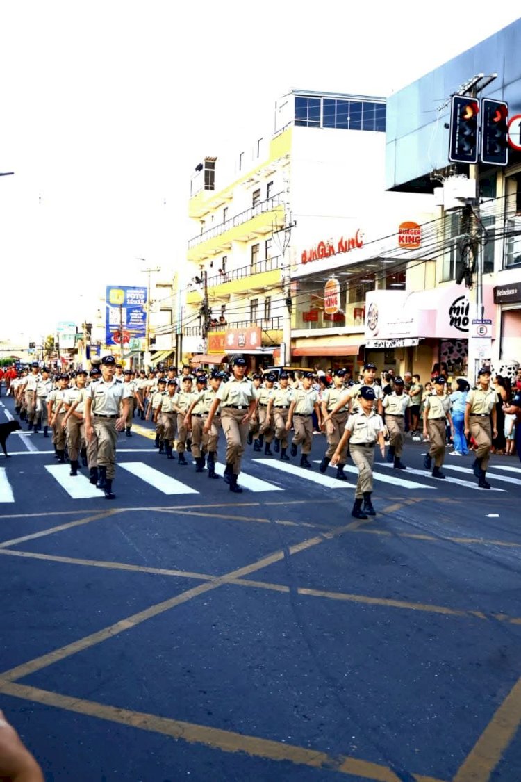 Caldas Novas celebra Independência com tradicional Desfile Cívico Militar