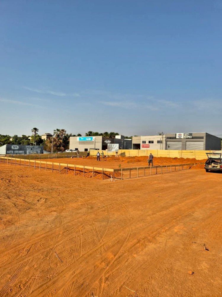Construção da nova Unidade Básica de Saúde do setor Jardim Hanashiro avança 